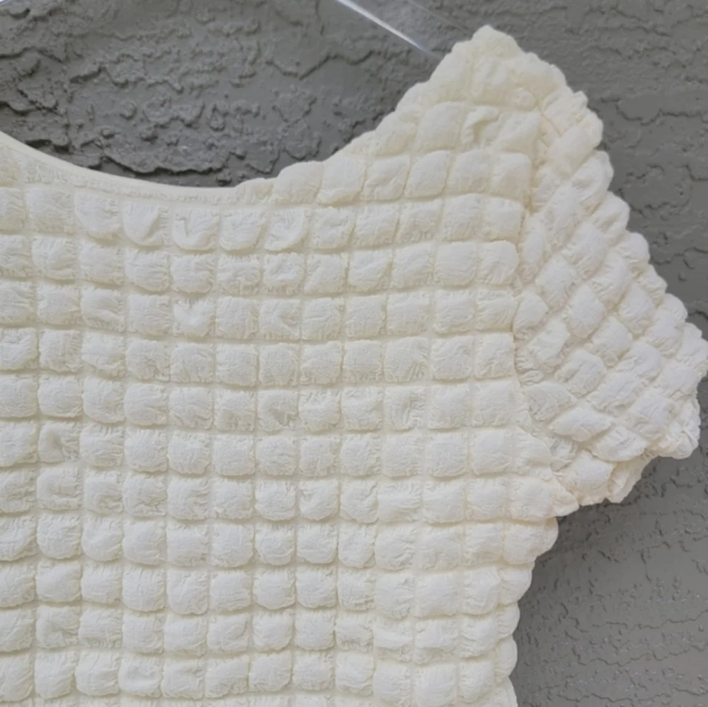 NWT Princess Polly Tahlee Backless Mini Dress Cream Size 12 - Picture 6 of 10